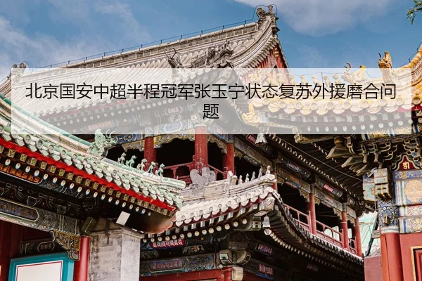 北京国安中超半程冠军张玉宁状态复苏外援磨合问题